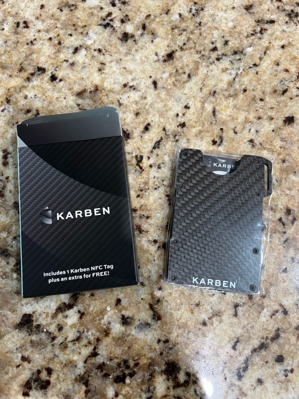 Karben RFID Minimalist Wallet.